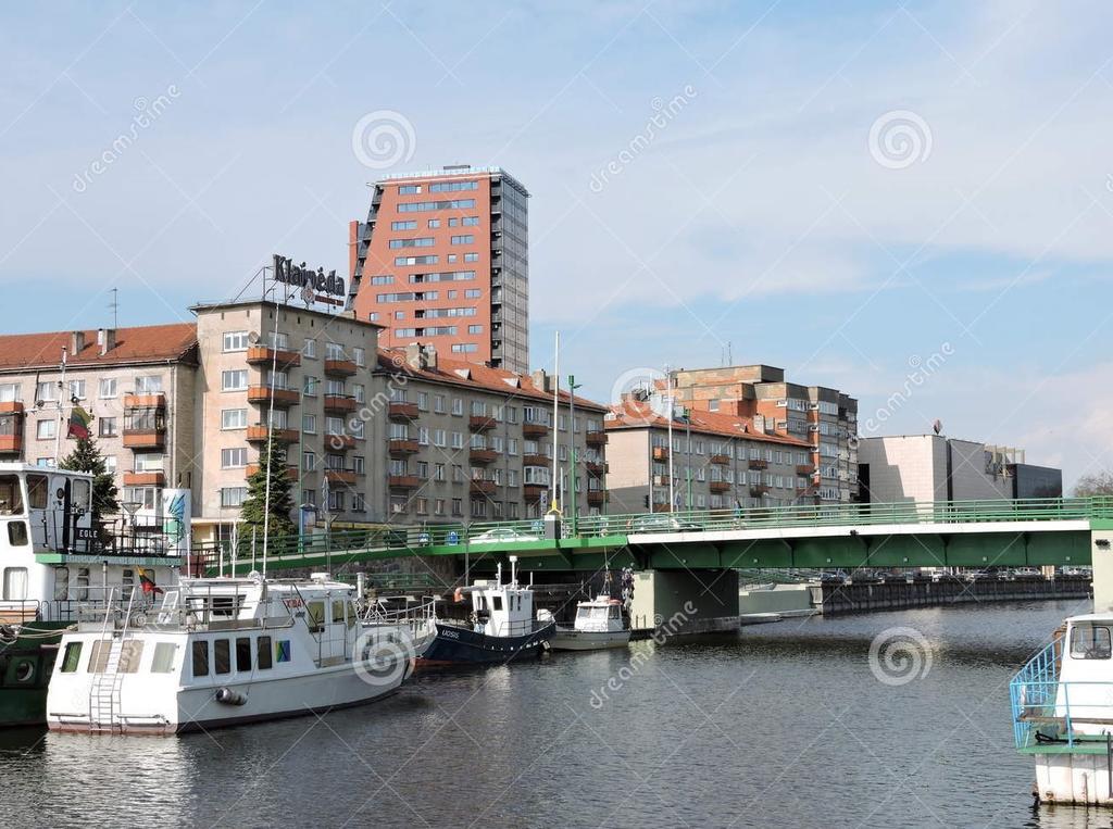 Central Apartament Klaipeda Bagian luar foto